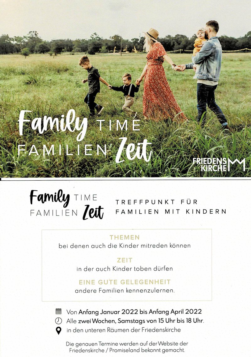 Family Time - Familien Zeit Flyer_10112021