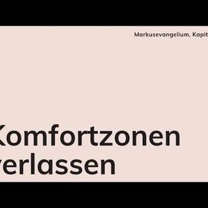 Komfortzonen verlassen - Joachim Krohn