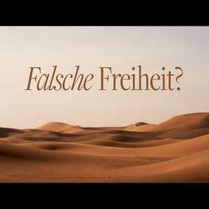 Zwischen Wüste und Wunder -  Falsche Freiheit? - Dave Krohn